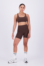 Cargar imagen en el visor de la galería, Solid Cross Chocolate Brown  Top
