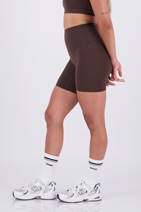 Solid Chocolate Brown Short