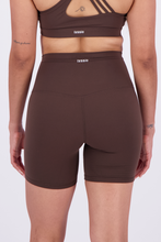 Cargar imagen en el visor de la galería, Solid Chocolate Brown Short

