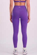 Cargar imagen en el visor de la galería, Tone Orchid Purple Leggings
