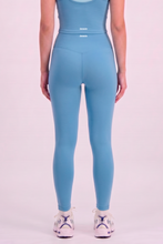 Cargar imagen en el visor de la galería, Soma Wave Blue Leggings
