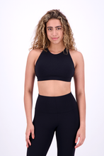 Cargar imagen en el visor de la galería, Solid Black Halter Top
