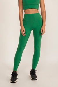 Allure Basil Green Leggings