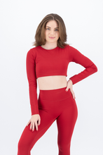 Cargar imagen en el visor de la galería, Rush Rouge Red Long Sleeve
