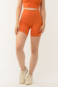 Solid Pumpkin Orange Short