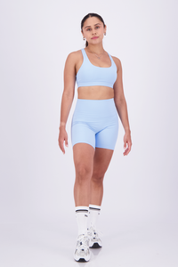 Solid Cross Light Blue Top