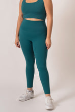 Cargar imagen en el visor de la galería, Solid Leggings Green Bluish
