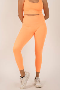 Solid Fanta Orange Leggings