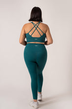 Cargar imagen en el visor de la galería, Solid Leggings Green Bluish
