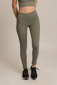 Solid Leggings Olive Sage