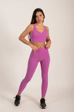 Cargar imagen en el visor de la galería, Solid Bright Rosé Dust Leggings
