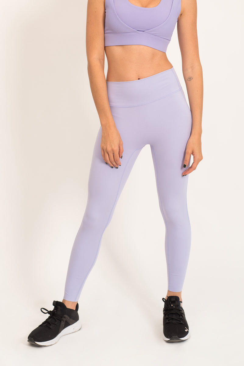 Essential Light Purple Leggings – TessiaActivewear