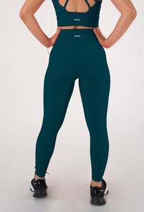 Solid Leggings Dark Green