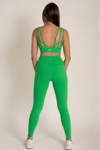 Solid Bright Green Leggings