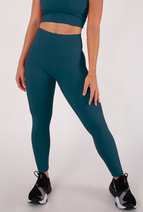 Solid Leggings Dark Green