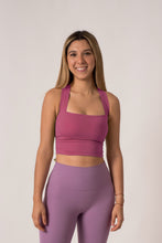 Cargar imagen en el visor de la galería, Cross Back French Rose 2.0 Ways Top
