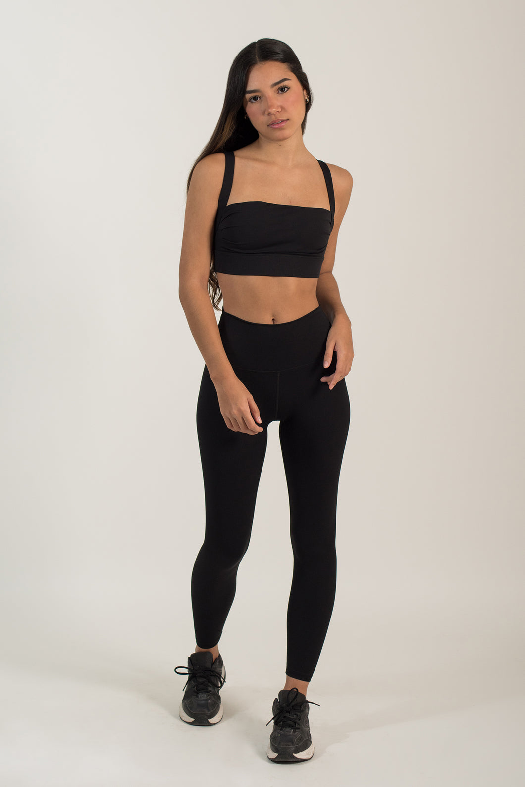 Bloom Comfy  Sky Black leggings