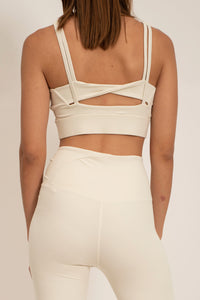 Track Ivory Cream Top