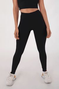 Solid Leggings Black