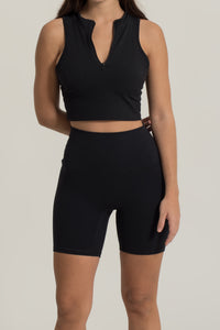 Solid Black Short