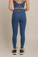 Cargar imagen en el visor de la galería, Solid Leggings Blue Yale
