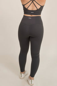 Solid Dark Gray Leggings