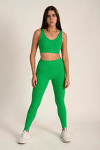 Cargar imagen en el visor de la galería, Solid Bright Green Leggings
