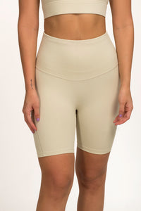 Active Pearl White Short