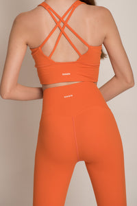 Solid Leggings Pumpkin Orange