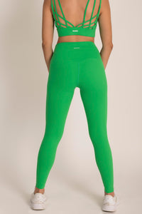 Solid Bright Green Leggings