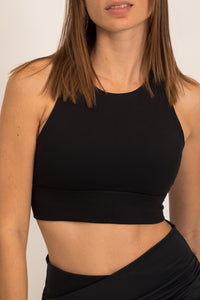 Royal Mesh Top Black