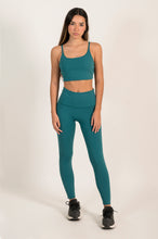 Cargar imagen en el visor de la galería, Force Green Pine Leggings
